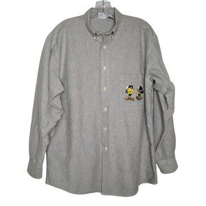ACME CLOTHING CO. Vintage 1994 long‎ sleeve Tweety Bird button down Men Shirt M